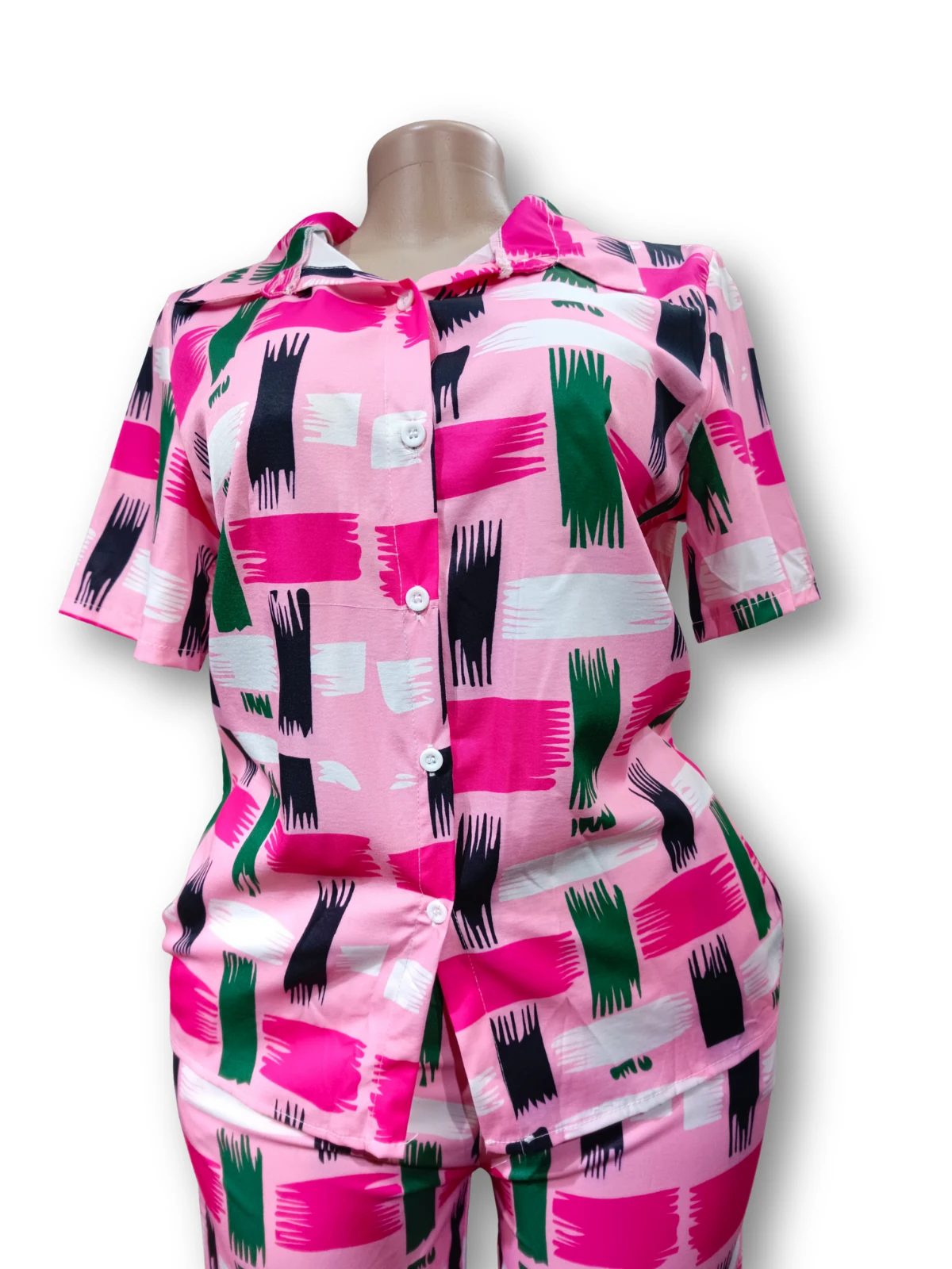 Trendy Art Pajamas - Silk-Cotton sets available at theGirlyZone Kampala